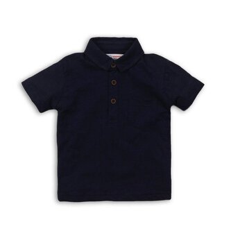 Tričko chlapecké Polo s krátkým rukávem, Minoti, REAL 9, modrá - 80/86