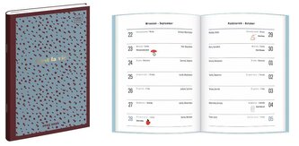 Kalendarz szkolny zeszytowy 25/26 B6/48K Spots