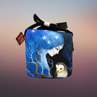 Taška klopa malá - Noční sova cool Taška klopa malá - Noční sova cool