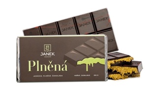 Čokoládovna Janek JANEK Dubajská čokoláda hořká 200g