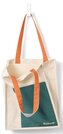 Bookaroo Torba bawełniana Teal&Orange;