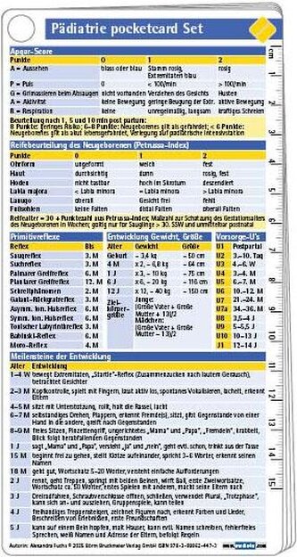 Pädiatrie pocketcard Set