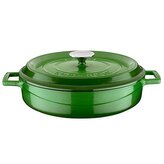 Kastrol Ø 28 cm, 3,5 l, litinový, zelený LAVA METAL LVYST28K2G