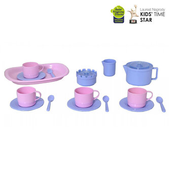 PLASTO Zestaw naczyń do kawy, 18 elementów PLA2900