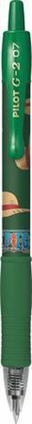 Gelové pero "G-2 One Piece", zelená, 0,32 mm, stiskací mechanismus, PILOT BL-G2OP-G