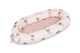 KOKON MUŚLIN BALETNICE RÓŻOWE 80x45