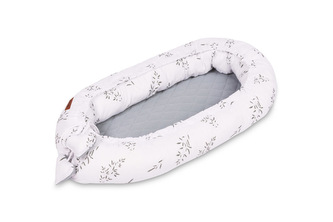 KOKON MUŚLIN GAŁĄZKA ZIELONY 80x45