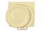 ECRU Komplet 2 talerze deserowe VESPER