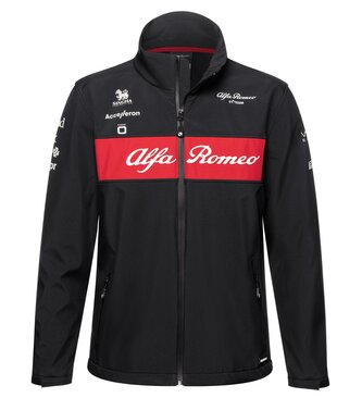 Alfa Romeo F1 Team týmová softshell bunda černá - XL