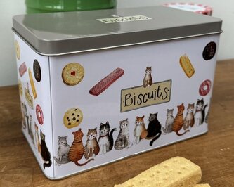 Puszka na ciastka 4 koty