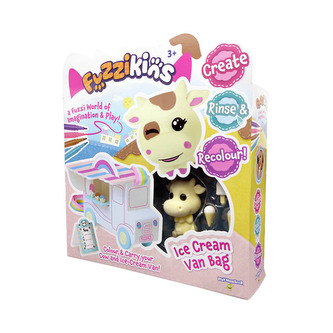 PROMO FUZZIKINS Samochód z lodami, torebka FF303C