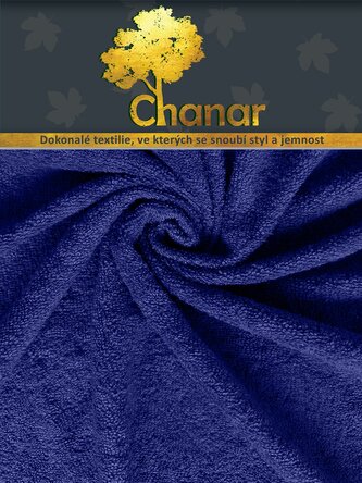 Prostěradlo Froté Lux 180x200 cm tmavě modrá Prostěradlo Froté Lux 180x200 cm tmavě modrá