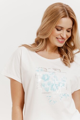 Piżama Taro Isla 3413 kr/r S-XL W25 damskie ecru L