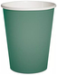 Kubki papierowe 0,25 l Monocolor (dark green), Paw