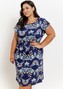 Koszula Taro Jodie 3363 kr/r 2XL-3XL W25 damska kwiaty ludowe XXL
