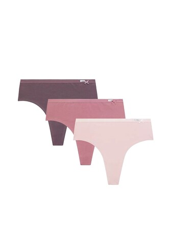 Figi Atlantic 3CLP-015 High Brazilian A'3 S-XL różowy jasny-rose ciemny-rose S