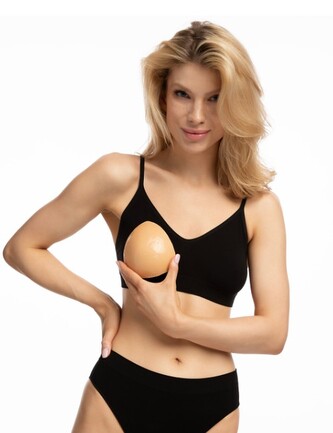 Wkładki Julimex WS 28 2-stronne Bikini Push Up beżowy A/B