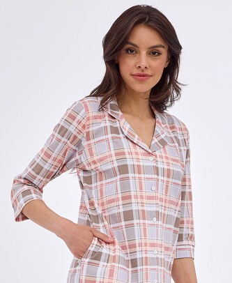 Koszula Cornette 484/388 Sharon 3/4 S-2XL różowy S