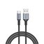 USB kabel, černá, USB-A / USB-C, 1,2 m, 18W, VERBATIM 31843