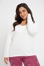 Piżama Taro Estella 3005 3/4 2XL-3XL damskaZ24 kremowy XXL