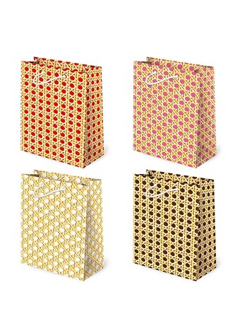 Torba Paw T-4L Set 127 Ratan A'10 mix kolor-mix wzór 16x24x7.5 cm