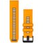Výměnný pásek pro hodinky GARMIN QuickFit 26 mm Band Orange/Graph