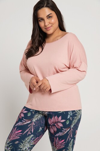 Piżama Taro Vivian 3013 3/4 2XL-3XL Z24 damska różowy pudrowy 3XL