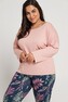 Piżama Taro Vivian 3013 3/4 2XL-3XL Z24 damska różowy pudrowy 3XL