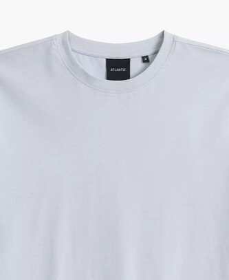 Koszulka Atlantic NMT-033 T-Shirt S-2XL niebieski jasny XL