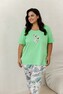 Piżama Taro Lia 3373 kr/r 4XL-6XL W25 damska zielony 5XL