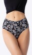 Figi Julimex Simple Paisley Brasil Maxi S-2XL czarny-wzór L