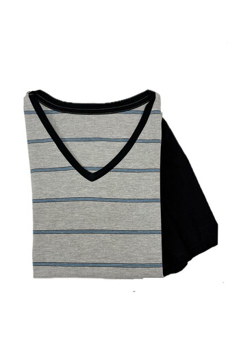 Piżama Cornette 330/41 kr/r M-2XL męska szary melanż XL