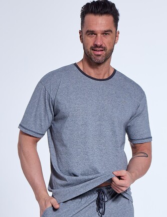 Piżama Cornette 925/178 Tom kr/r S-2XL męska szary S