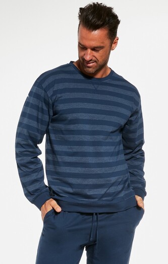 Piżama Cornette 117/235 Loose 11 dł/r S-2XL męska jeans XL