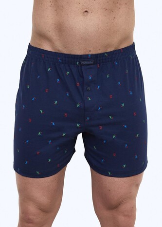 Bokserki Cornette Comfort 002/314 S-2XL granatowy L