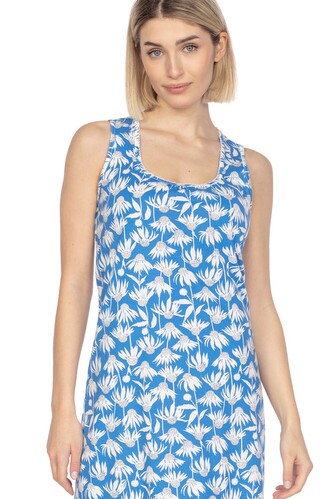 Koszula Regina 132 sz/r M-XL L24 damska niebieski M