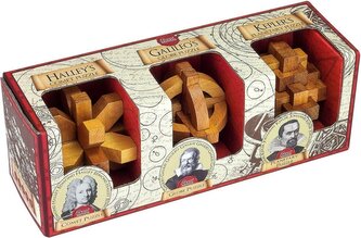 PROFESSOR PUZZLE Great Minds: Slavní muži 3v1