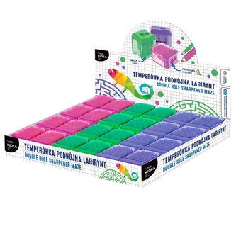 Temperówka podwójna labirynt (24szt) KIDEA