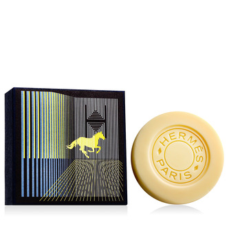 Hermès Eau de Citron Noir tuhé mýdlo 100 g UNISEX
