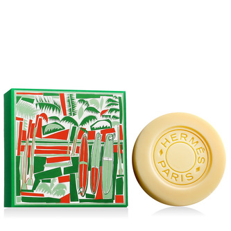 Hermès Eau de Basilic Pourpre tuhé mýdlo 100 g UNISEX
