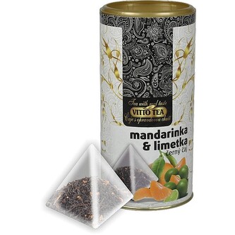 VITTO Tubus Mandarinka limetka černý pyramid 15x1,5g VITTO Tubus Mandarinka limetka černý pyramid 15x1,5g
