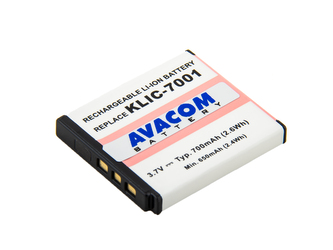 AVACOM baterie - Kodak KLIC-7001 Li-Ion 3.7V 700mAh 2.6Wh