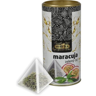 VITTO Tubus Maracuja zelený pyramida 15x1,5g VITTO Tubus Maracuja zelený pyramida 15x1,5g