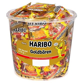 Bonbony Haribo - medvídci, 100x 10g