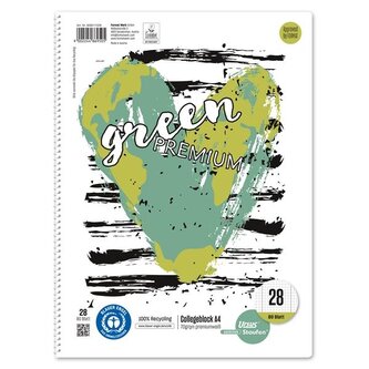 Blok COLLEGE URSUS A4, BV spirálová, čtvereček