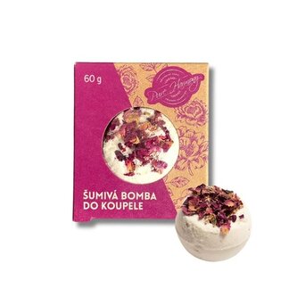 Šumivá bomba do koupele Růže