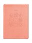 Terminplaner Lederlook 2026 Peach