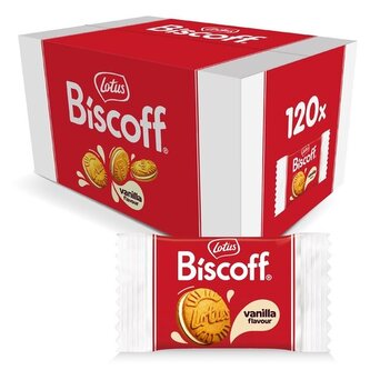 Kar.sušenky Lotus Biscoff - vanilkový krém,120x10g