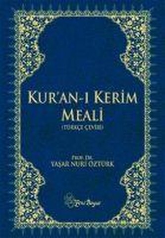 Kuran-i Kerim Meali Büyük Puntolu, Büyük Boy, Ciltli