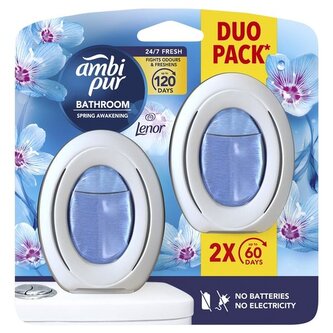 Osvěžovač vzduchu Ambi Pur Bathroom-Lenor,2x7,5 ml